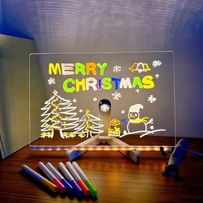 The Erasable Acrylic LED Drawing Board